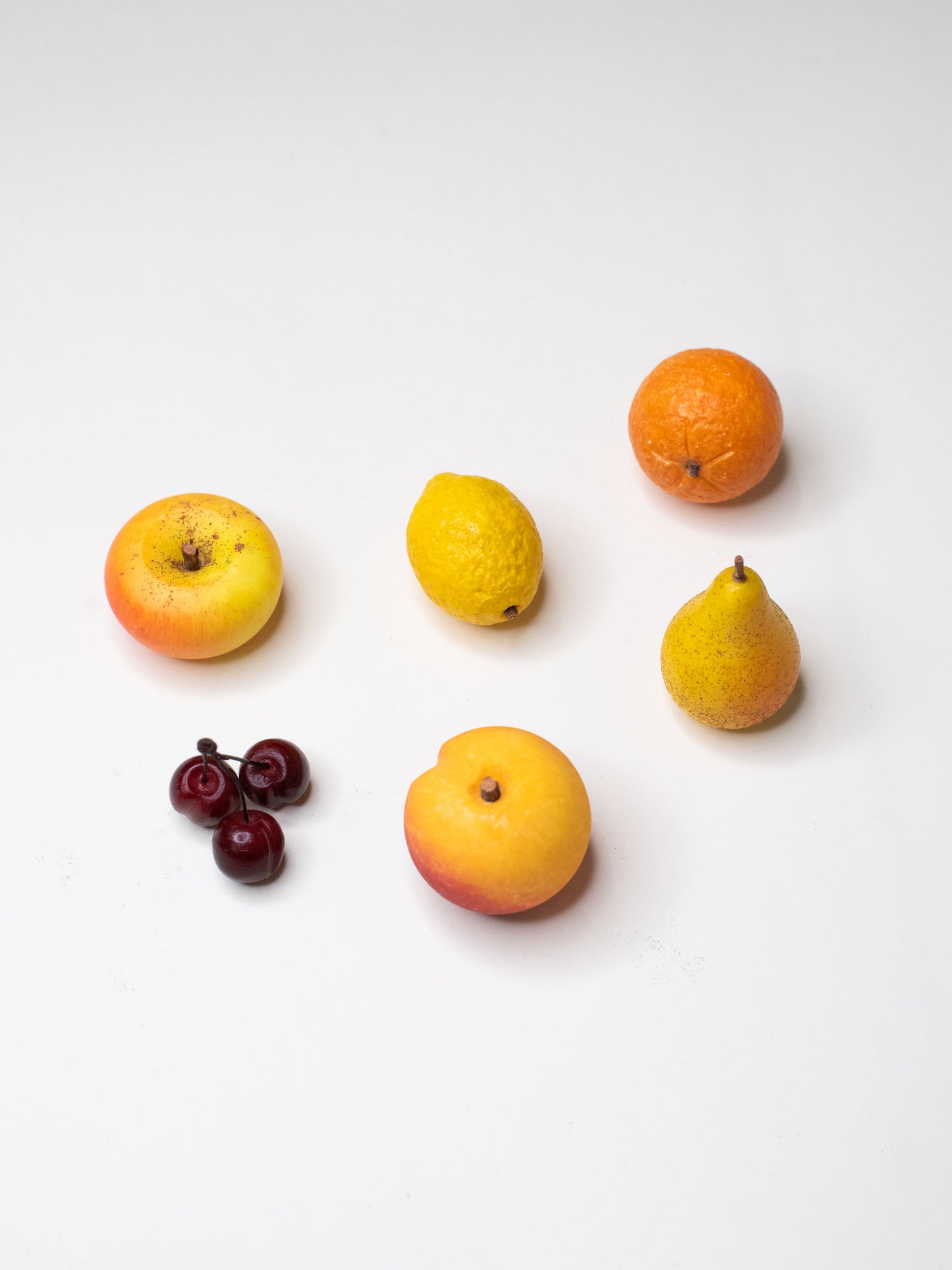 Mid-Century Italian Alabaster Fruit - Set of 6