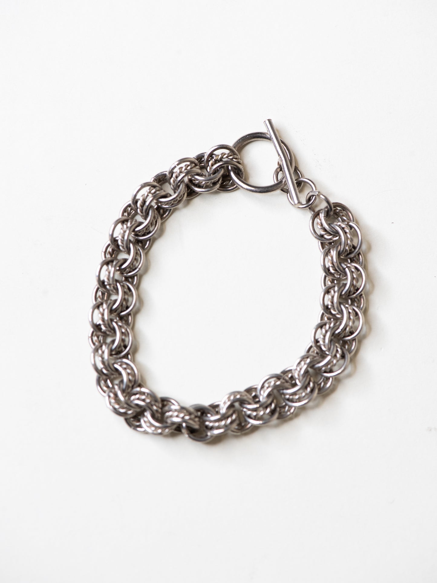 Vintage Sterling Silver Chain Bracelet