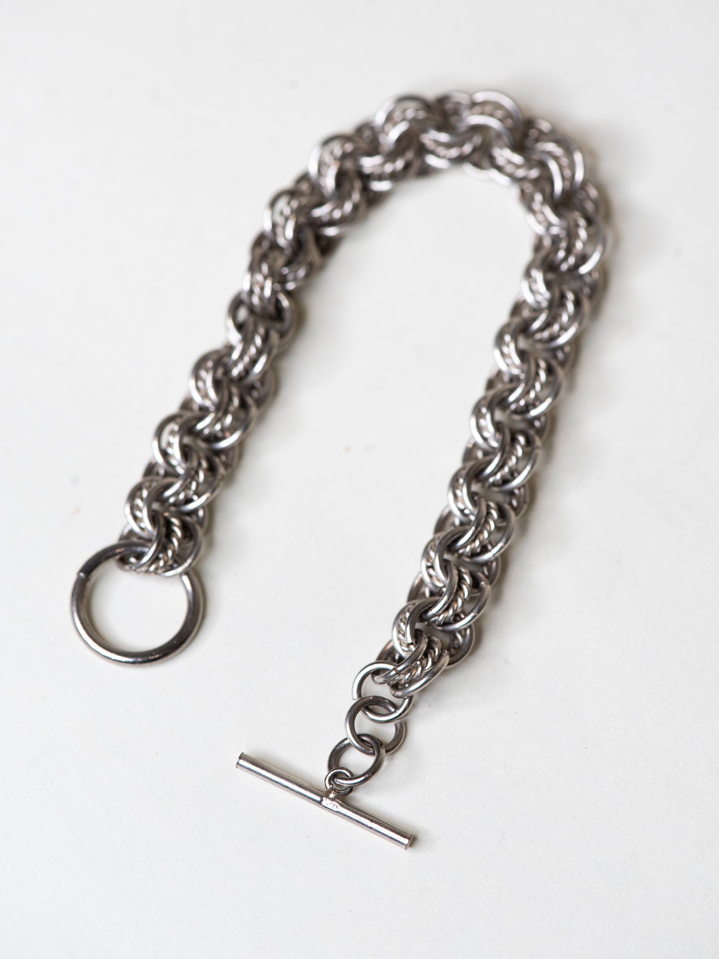 Vintage Sterling Silver Chain Bracelet