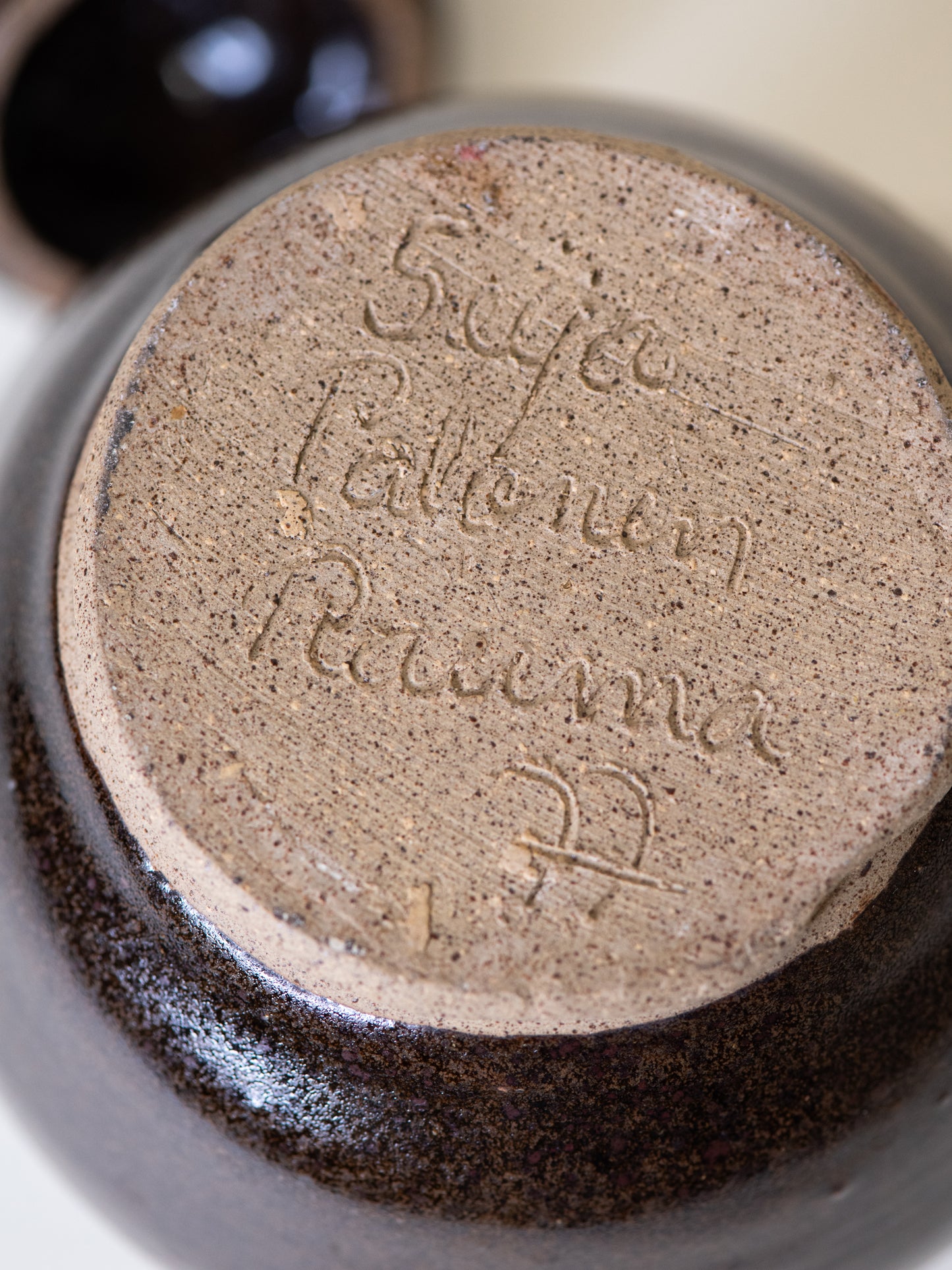 Ceramic Teapot by Seija Palonen, 1977