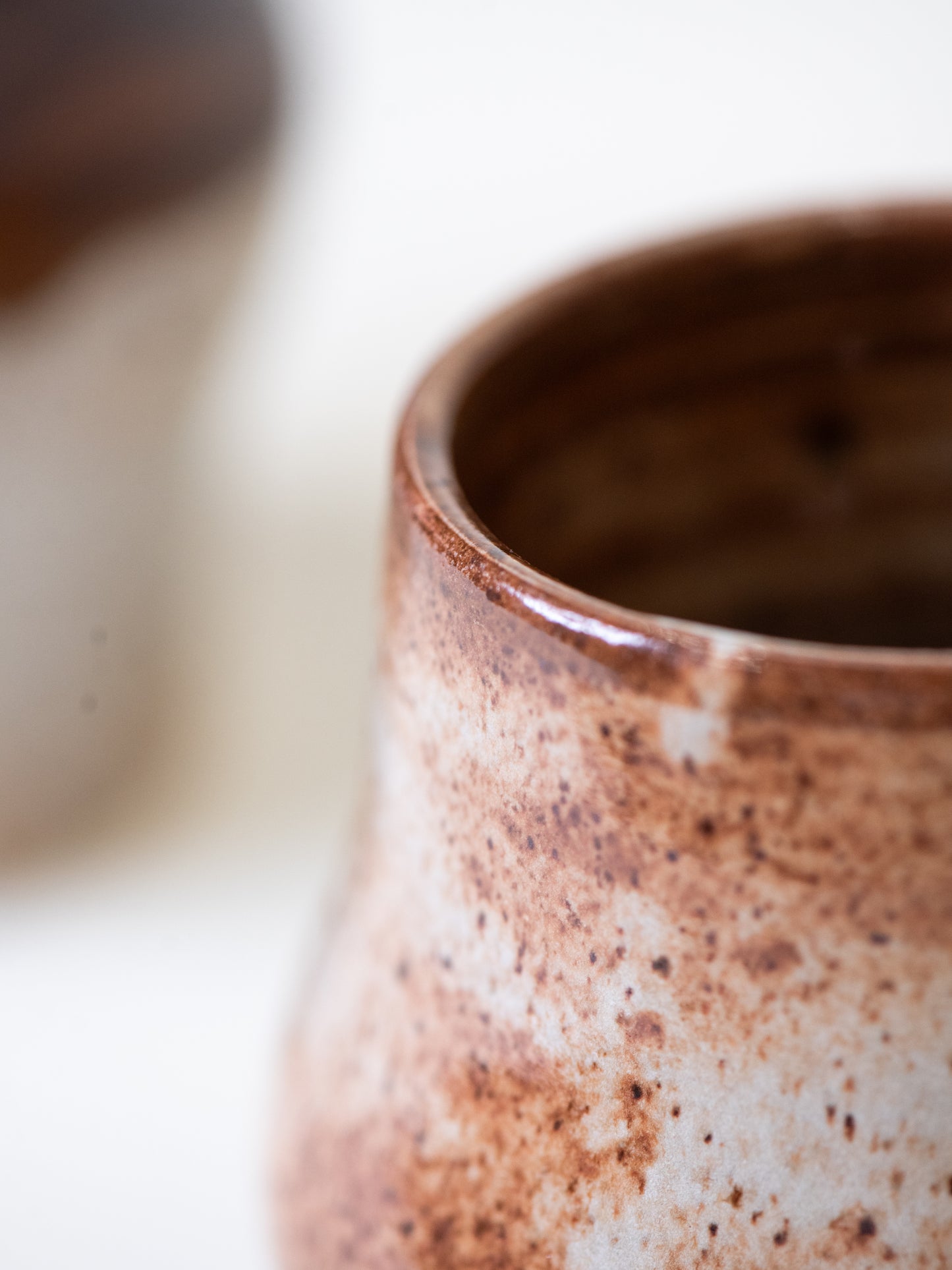 Pair of Handmade Vintage Cups 1960's France