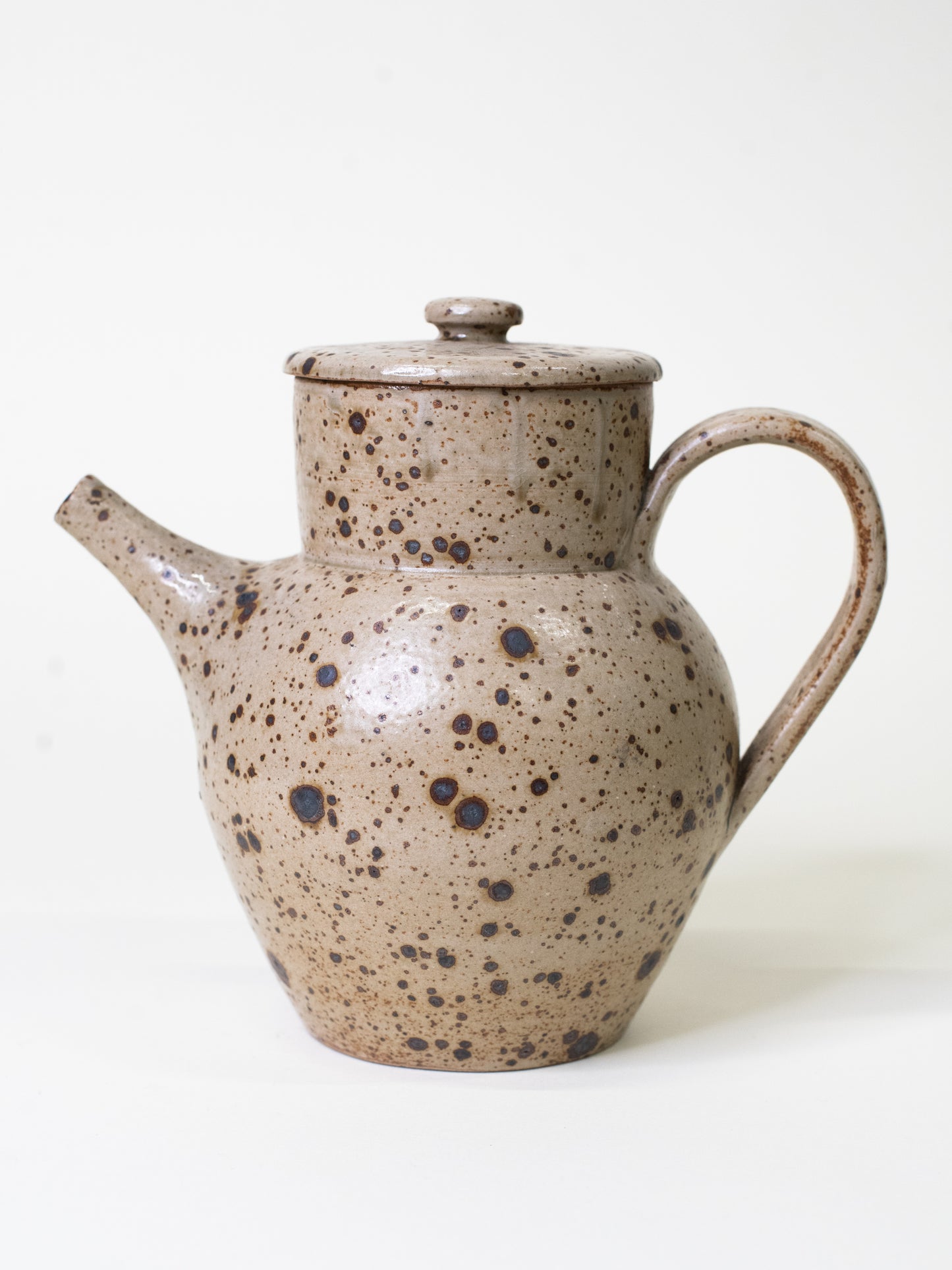 Vintage French 1970's Sandstone Teapot