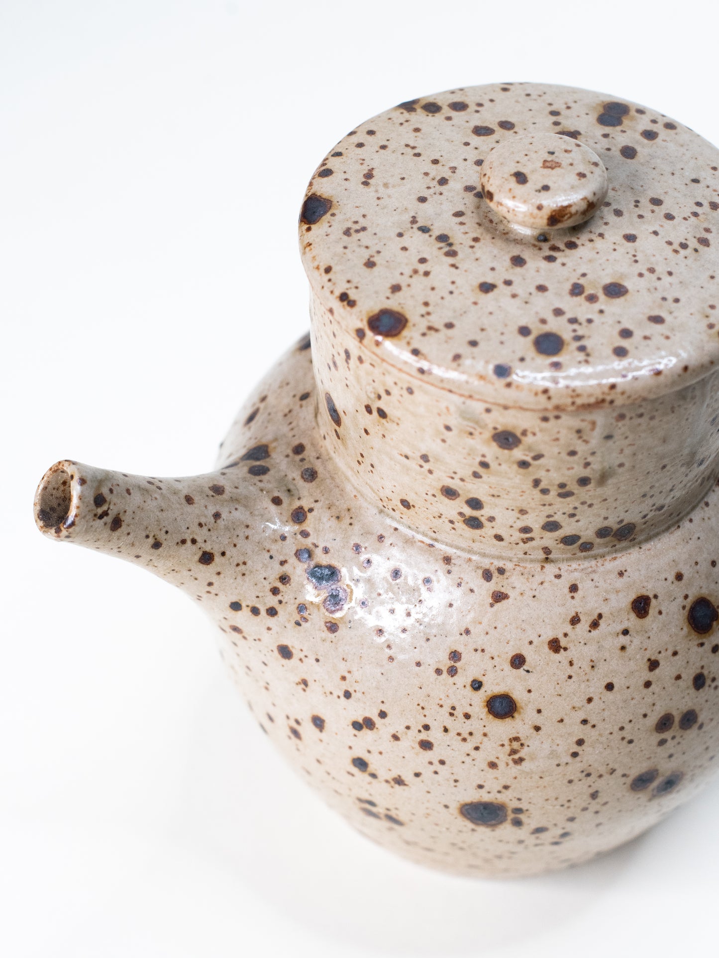 Vintage French 1970's Sandstone Teapot