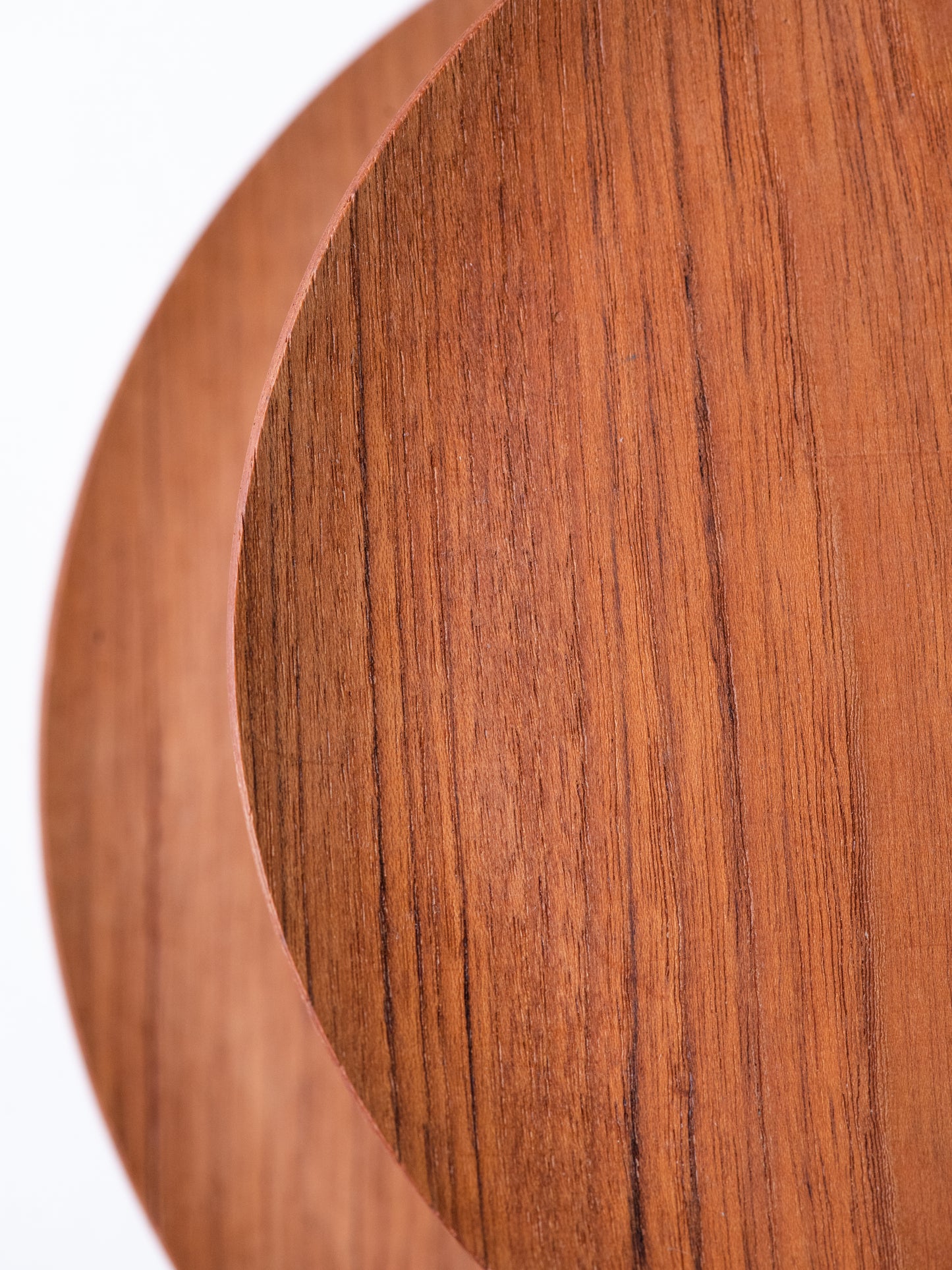 Mid-Century Two-Tier Teak Serving Stand