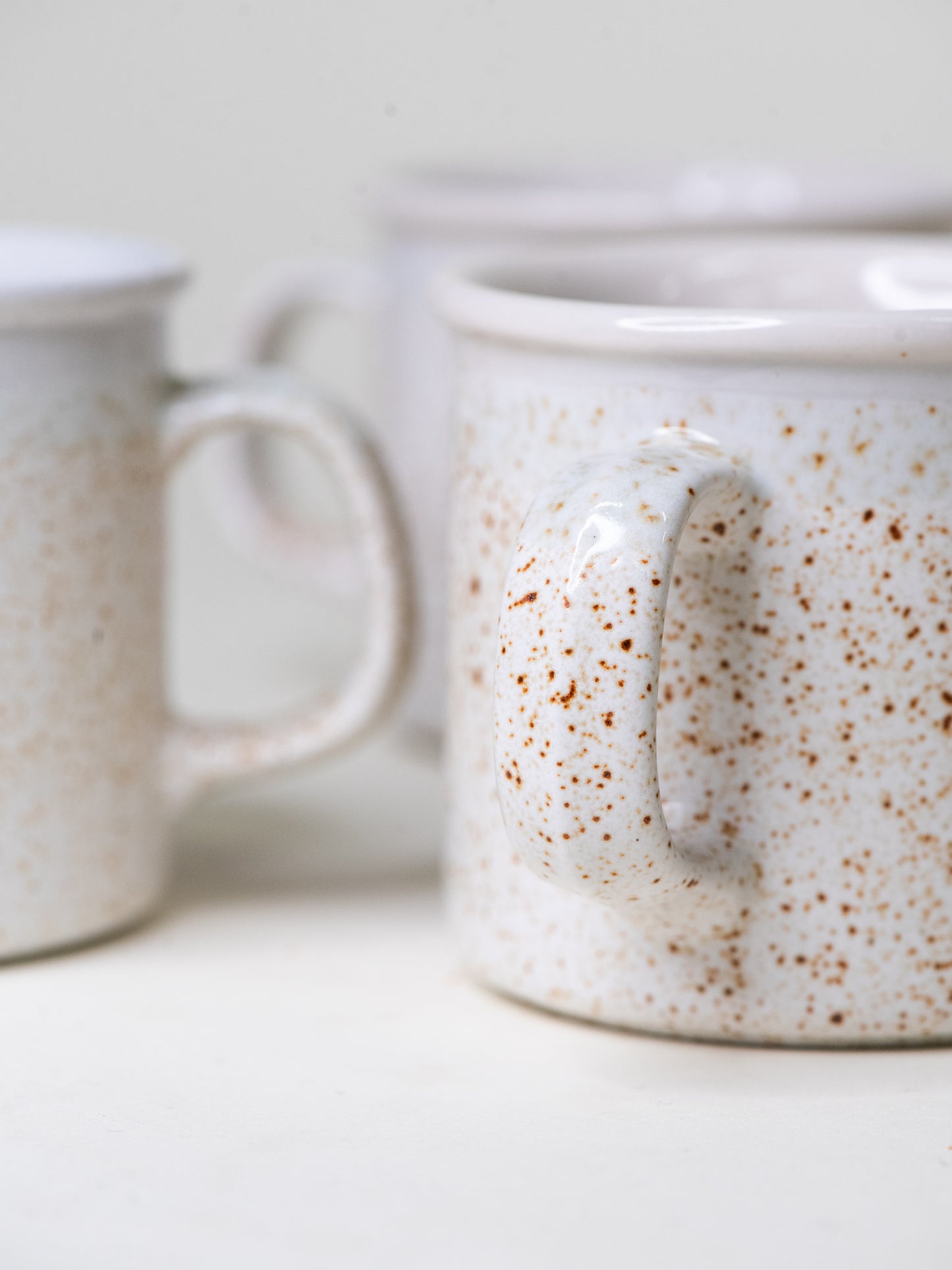 Set of Rare 1970’s ”Riekko” Mugs by Peter Winquist for Pentik