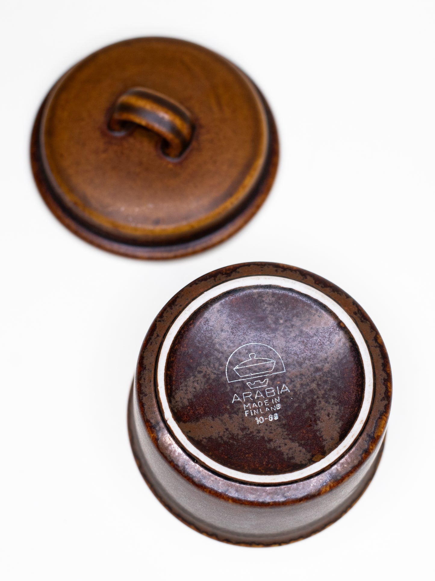 Arabia 'Ruska' Lidded Jar by Ulla Procopé - Finland 1969