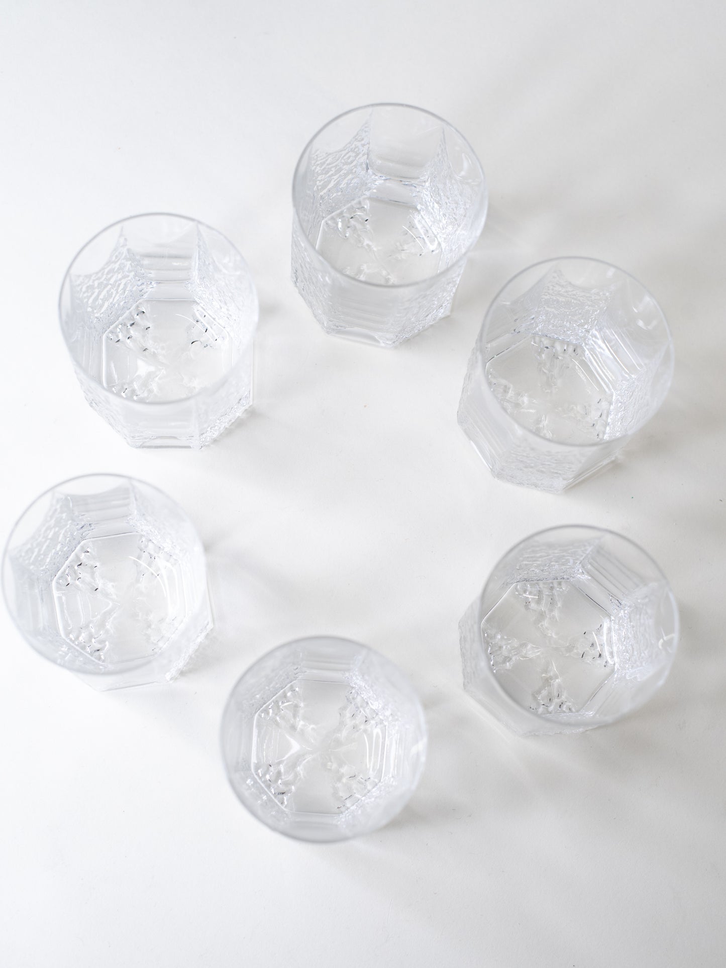 ‘Kalinka’ Glasses by Timo Sarpaneva for Iittala, Finland 1970s – Set of 6
