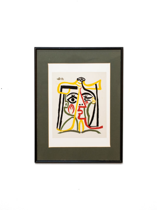 Museo Print - Pablo Picasso ’Jacqueline au chapeau de paille’ (1962)