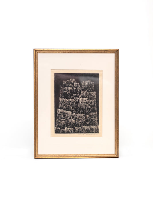 Original Etching by Väinö Rouvinen (Finland, 1964)