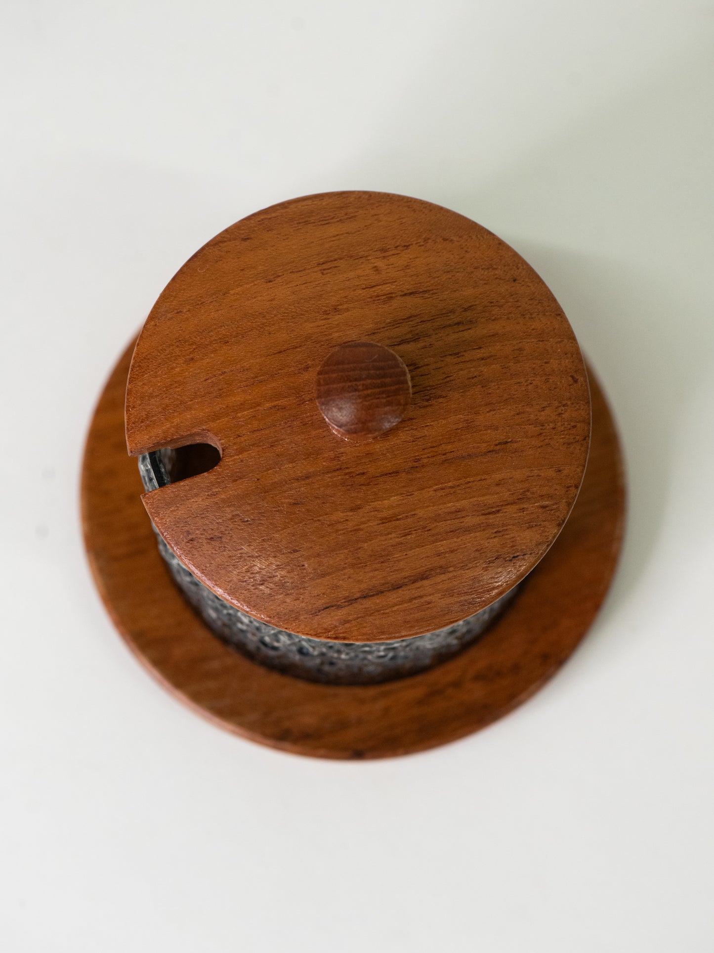 Vintage Teak Jar by Karl Holmberg 1970's Sweden