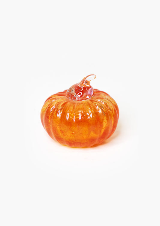 Vintage Glass Pumpkin