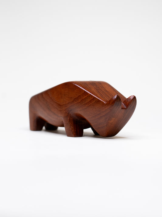 Mid-Century Scandinavian Vintage Teak Figurine
