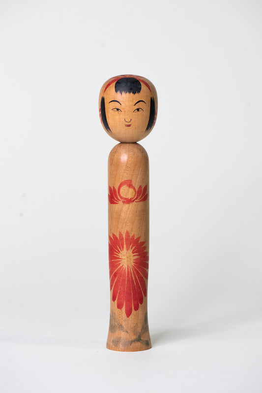 Vintage Mid-Century Japanese Kokeshi Doll