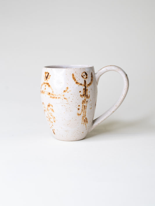 Large Vintage Studio Pottery Mug
