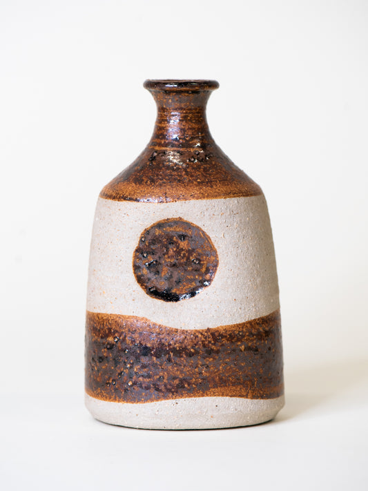 Studio Ceramic Bottle by Per Engström - Denmark, 1970's