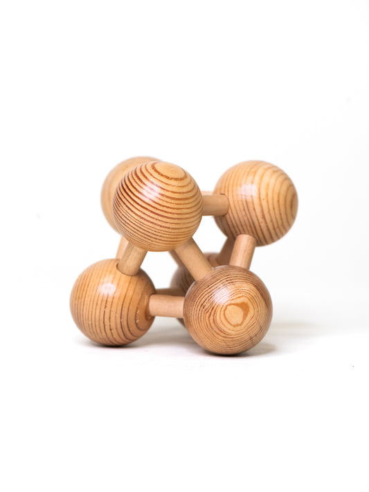 Vintage ‘Atom’ Puzzle by Aarikka – Finland, 1970s
