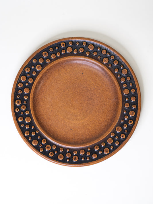 Large Mid-Century Scandinavian Ceramic Dish
