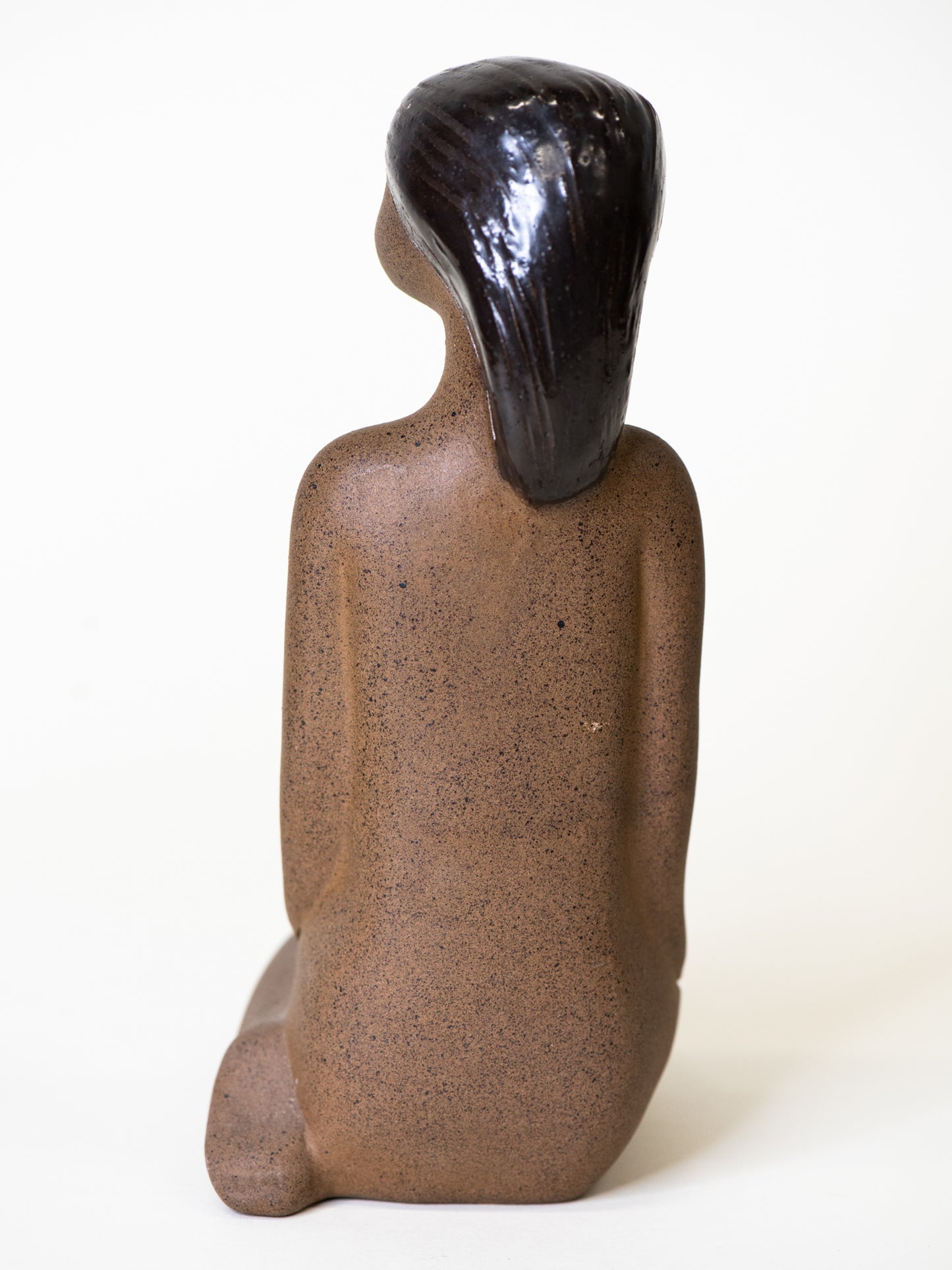 Vintage Mid-Century Kneeling Figure by TEKT - USSR, 1960s