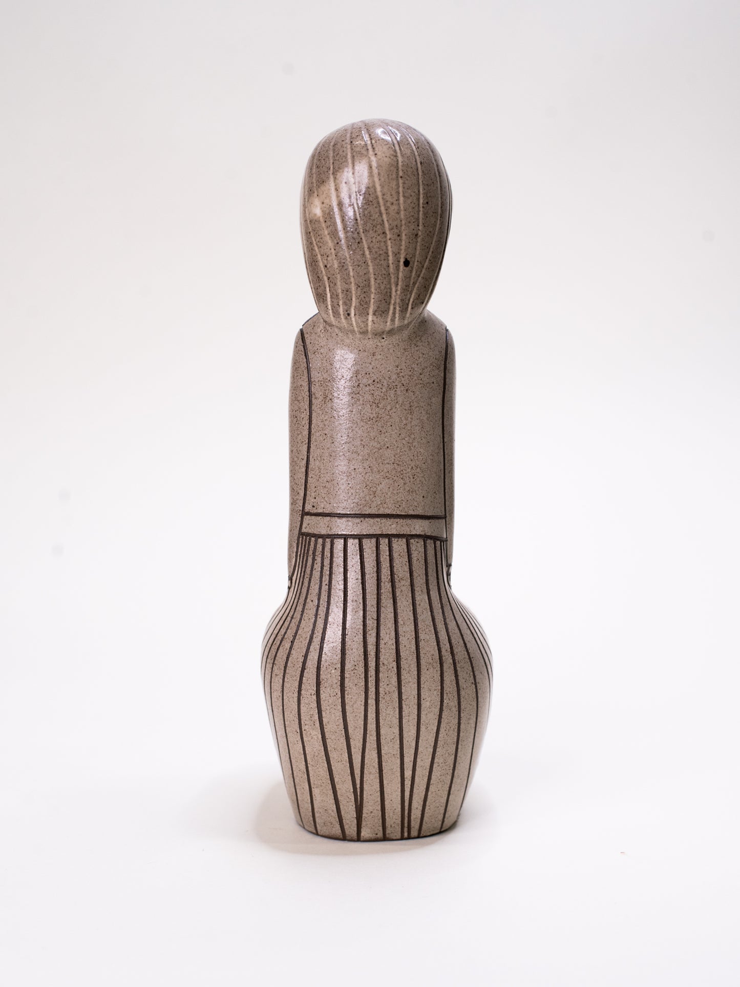 Vintage Mid-Century Seated Figure by TEKT - USSR, 1960s