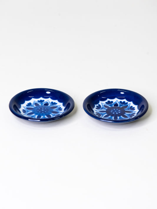 Pair of Hand-painted Mini Dishes by Arabia - Finland, 1960s