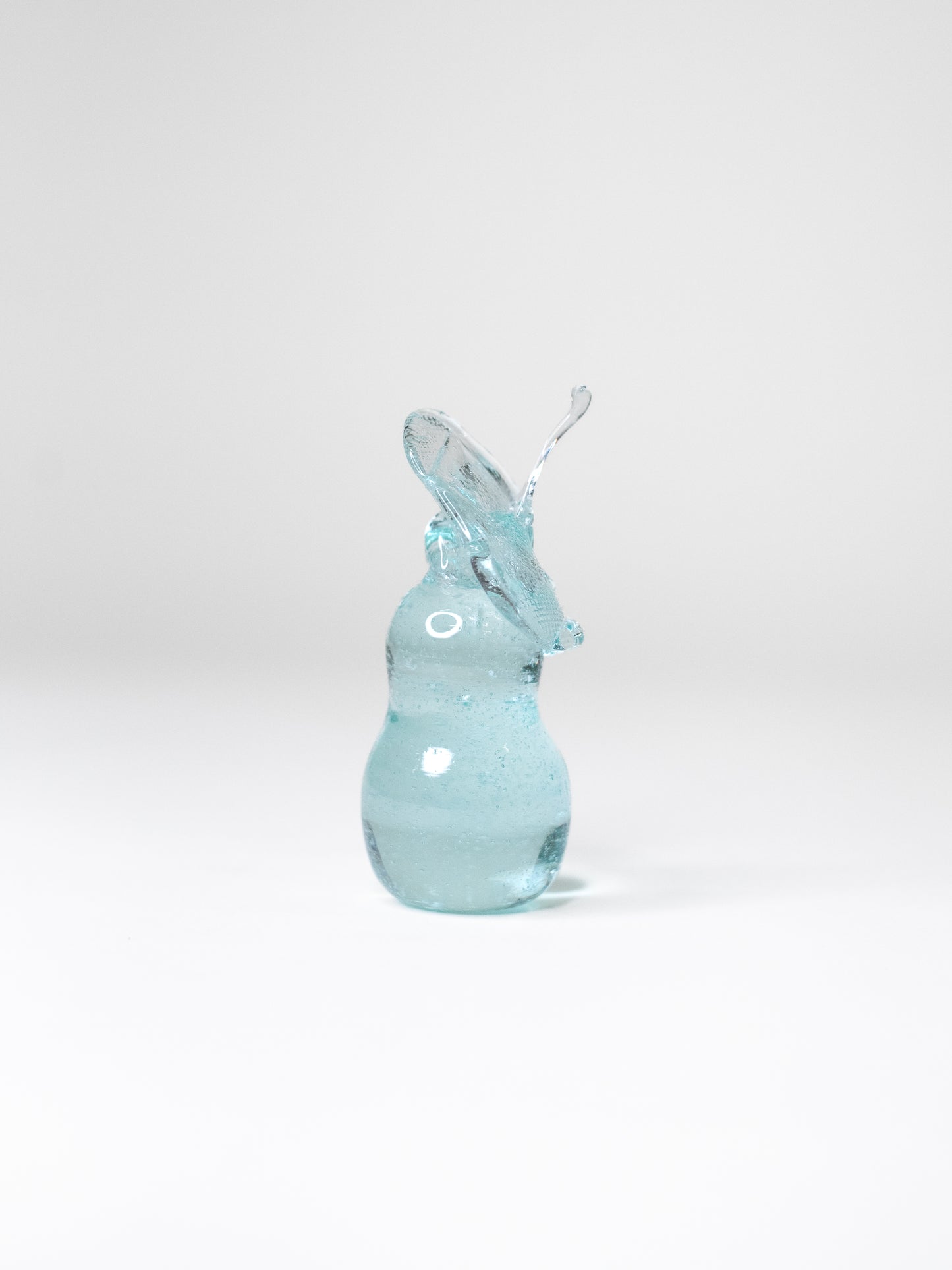 Pale Aqua Blue Glass Fruit - Europe, Mid-Century