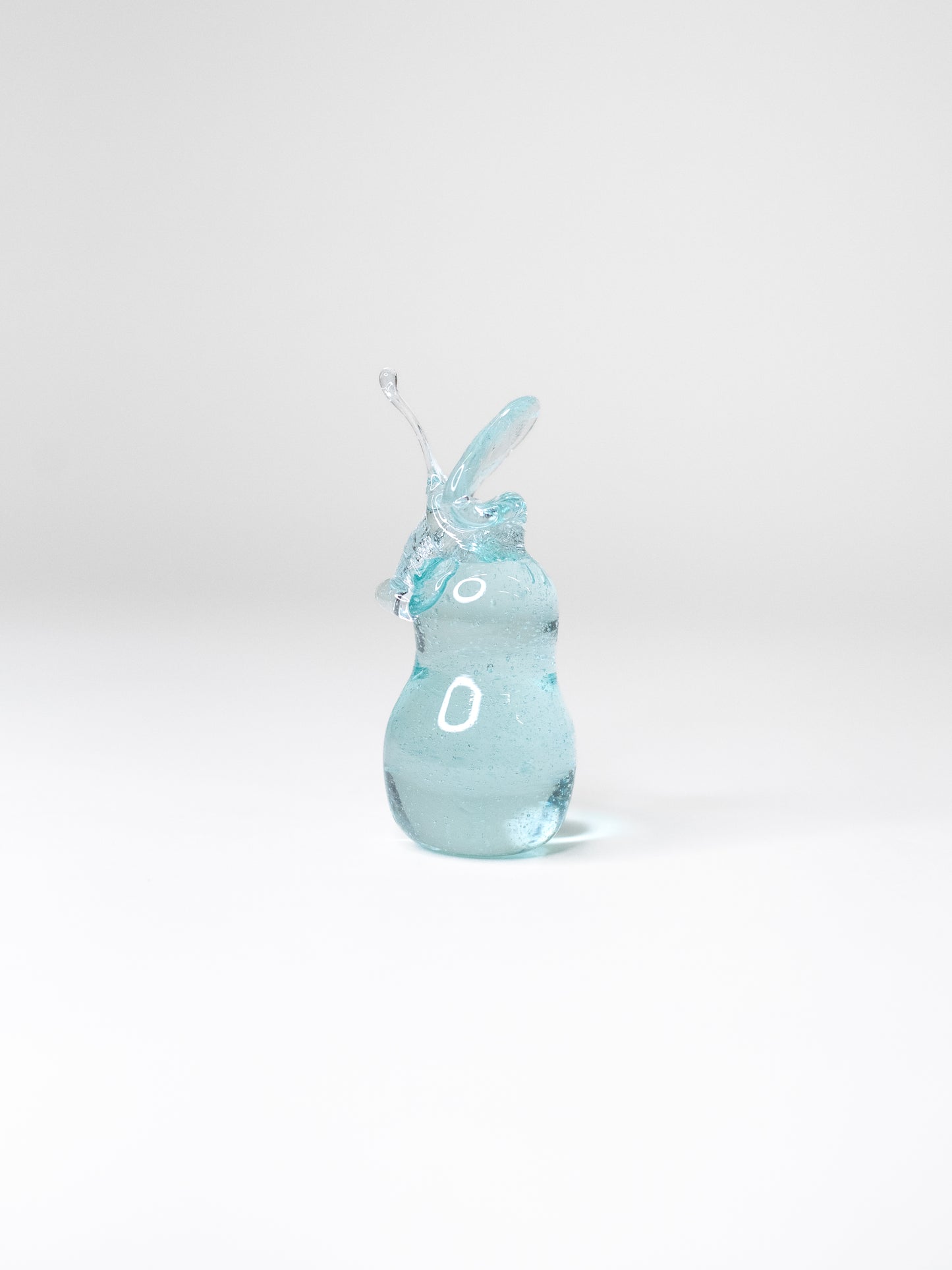 Pale Aqua Blue Glass Fruit - Europe, Mid-Century