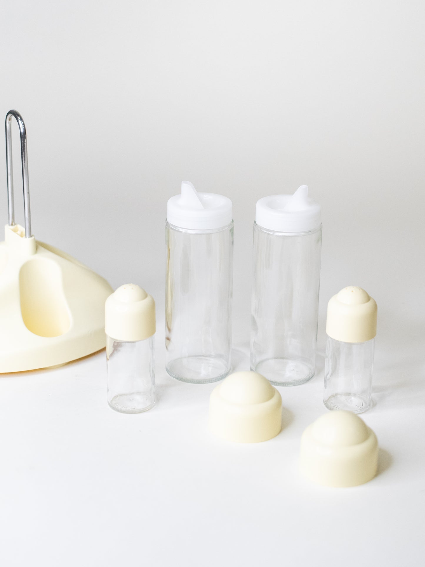 Space Age Condiment Set by Pino Spagnolo - Italy, 1970s