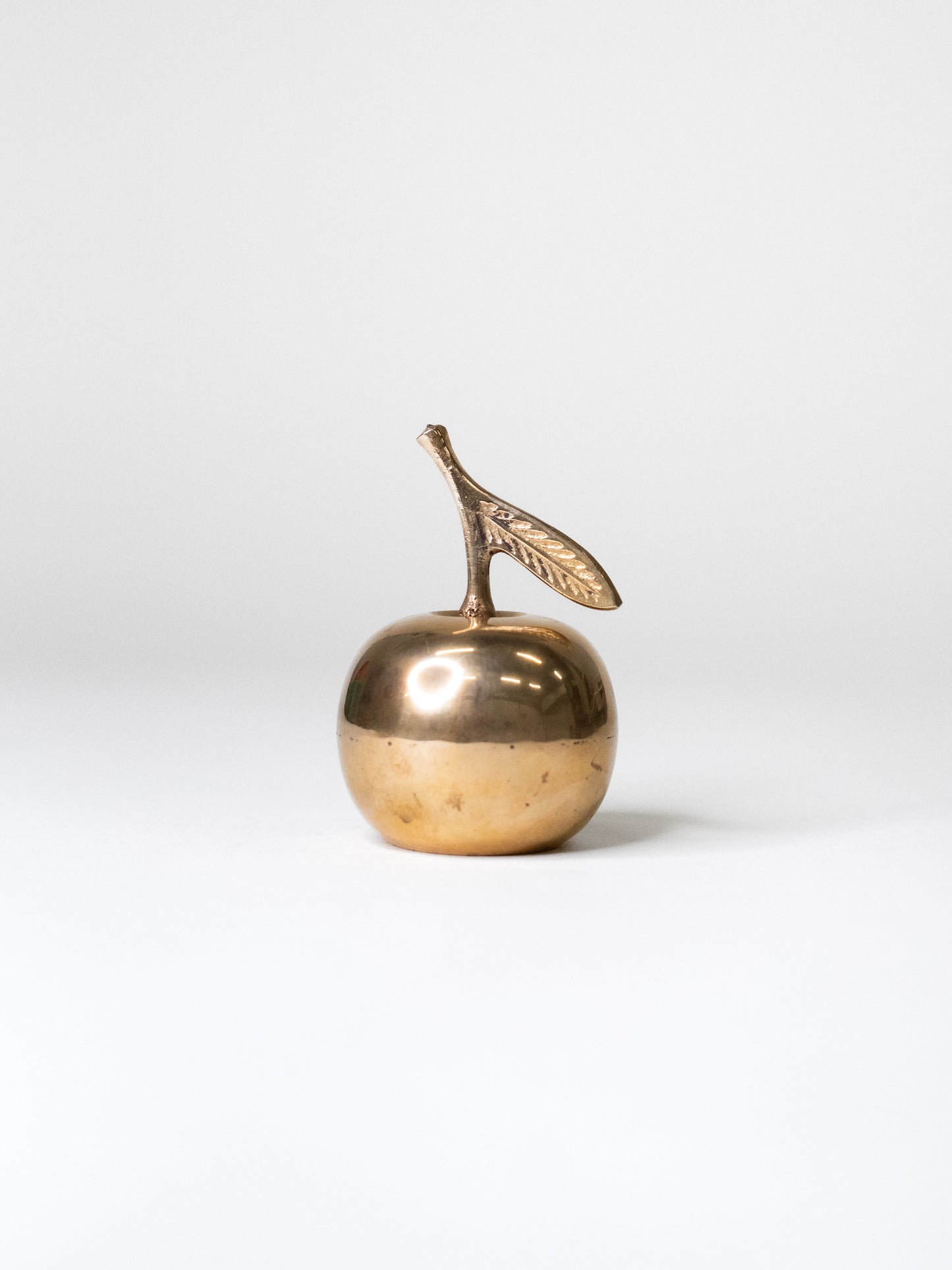 Vintage Brass Apple Bell – 1970s