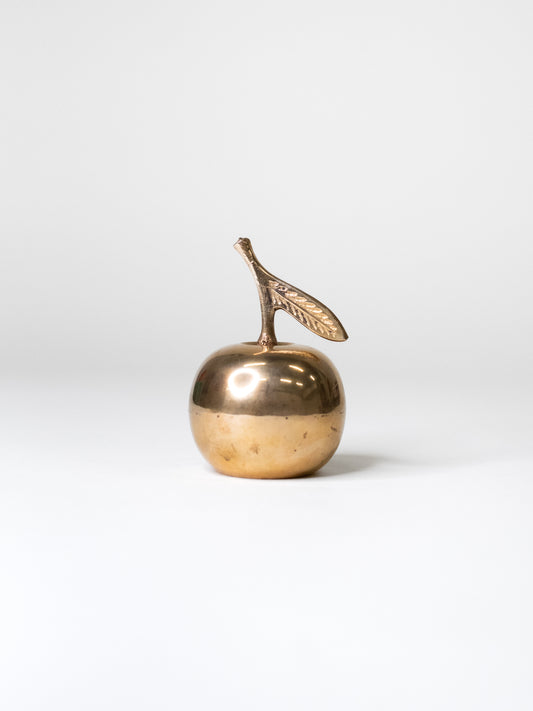 Vintage Brass Apple Bell – 1970s