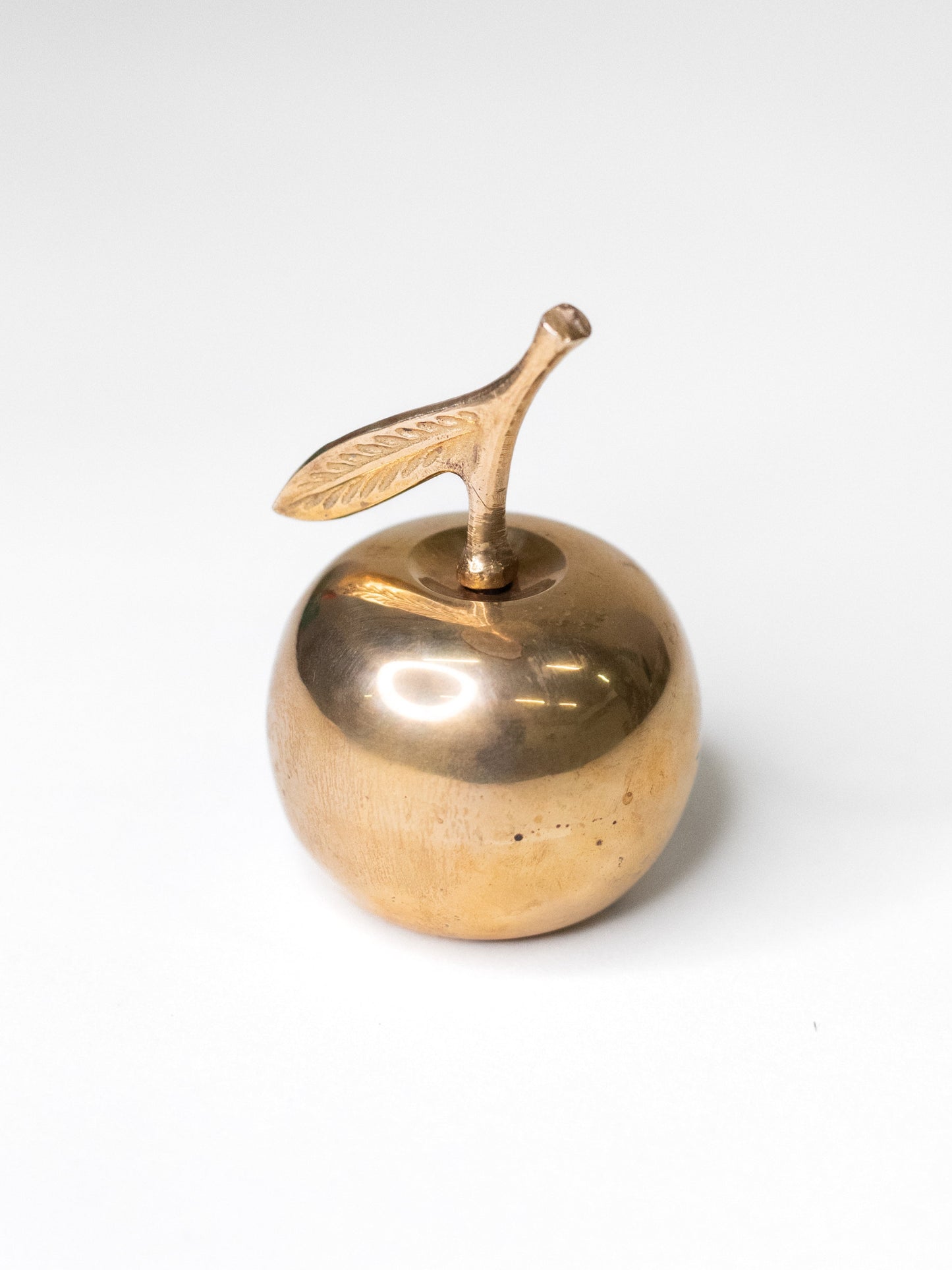 Vintage Brass Apple Bell – 1970s