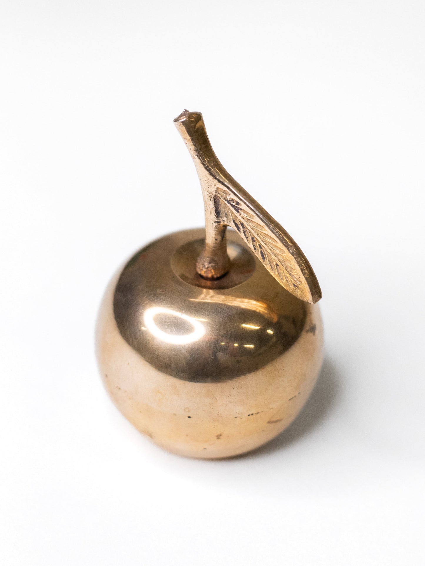 Vintage Brass Apple Bell – 1970s