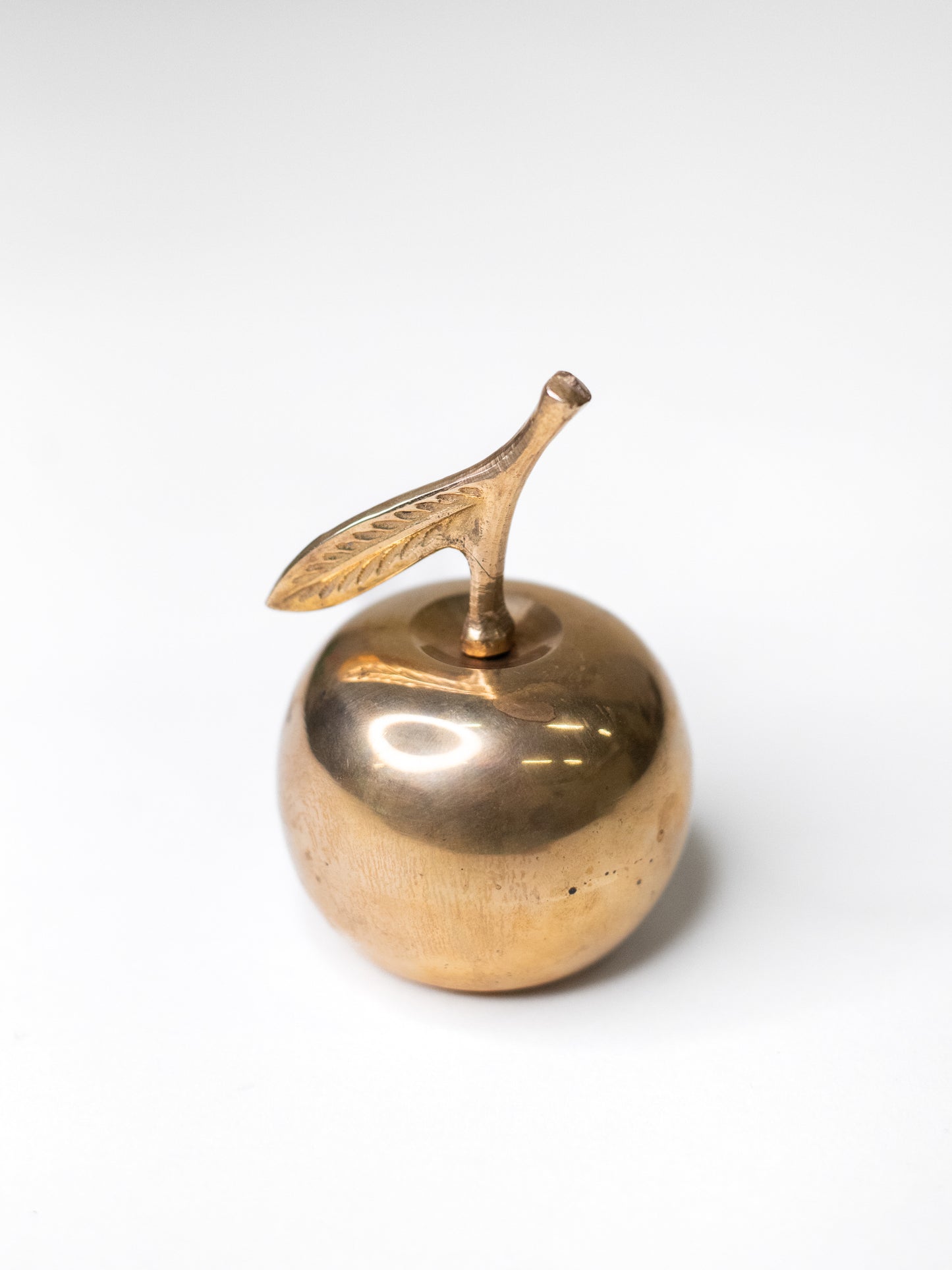 Vintage Brass Apple Bell – 1970s