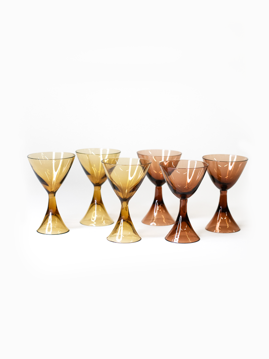 Rare Vintage Cocktail Glasses – Finland, Mid-Century - Set of 6