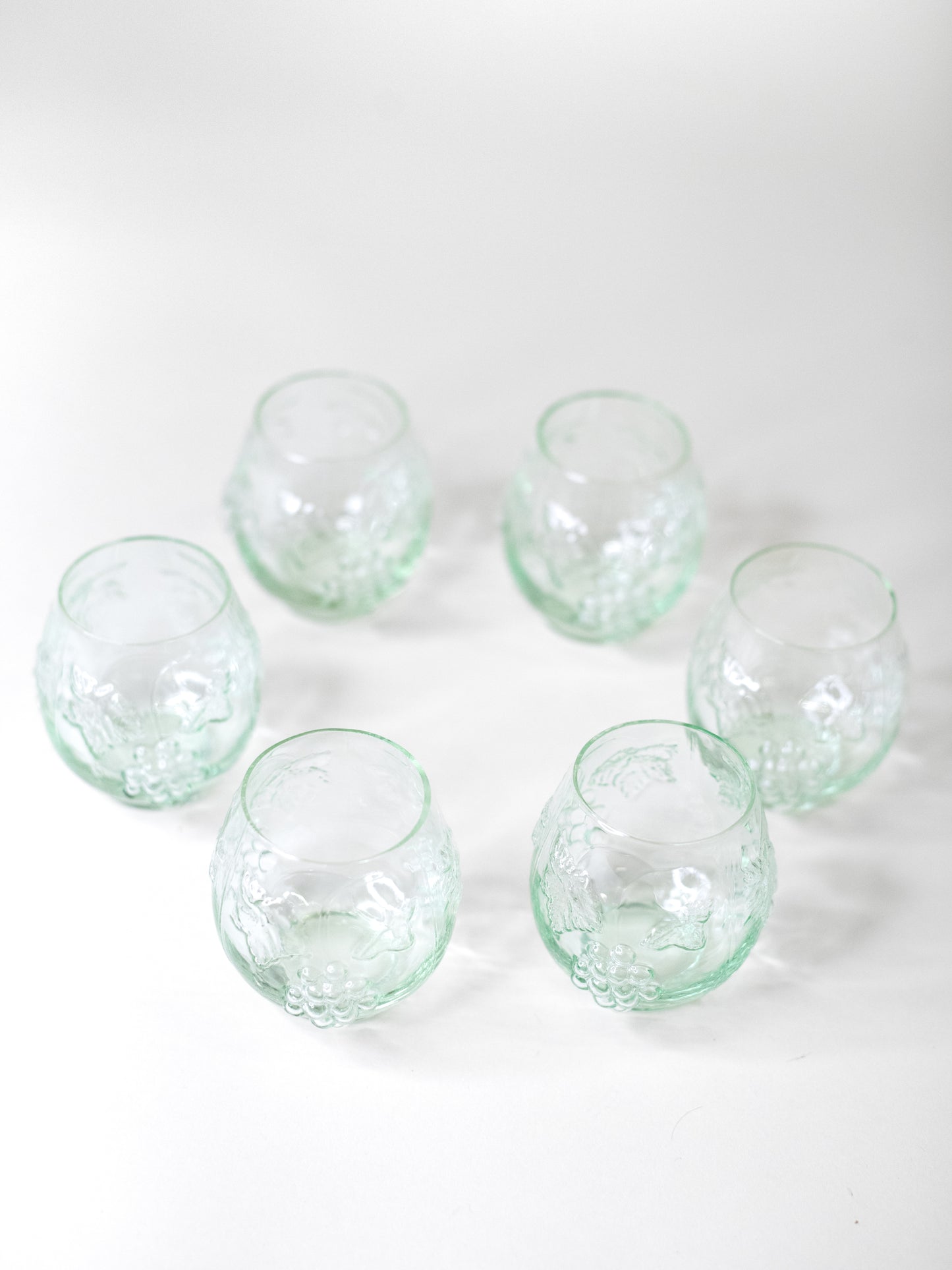 Rare Kumela Grape Glasses – Finland 1960s - Set of Six