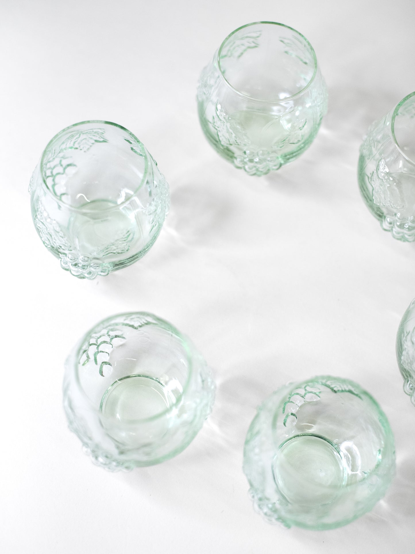 Rare Kumela Grape Glasses – Finland 1960s - Set of Six