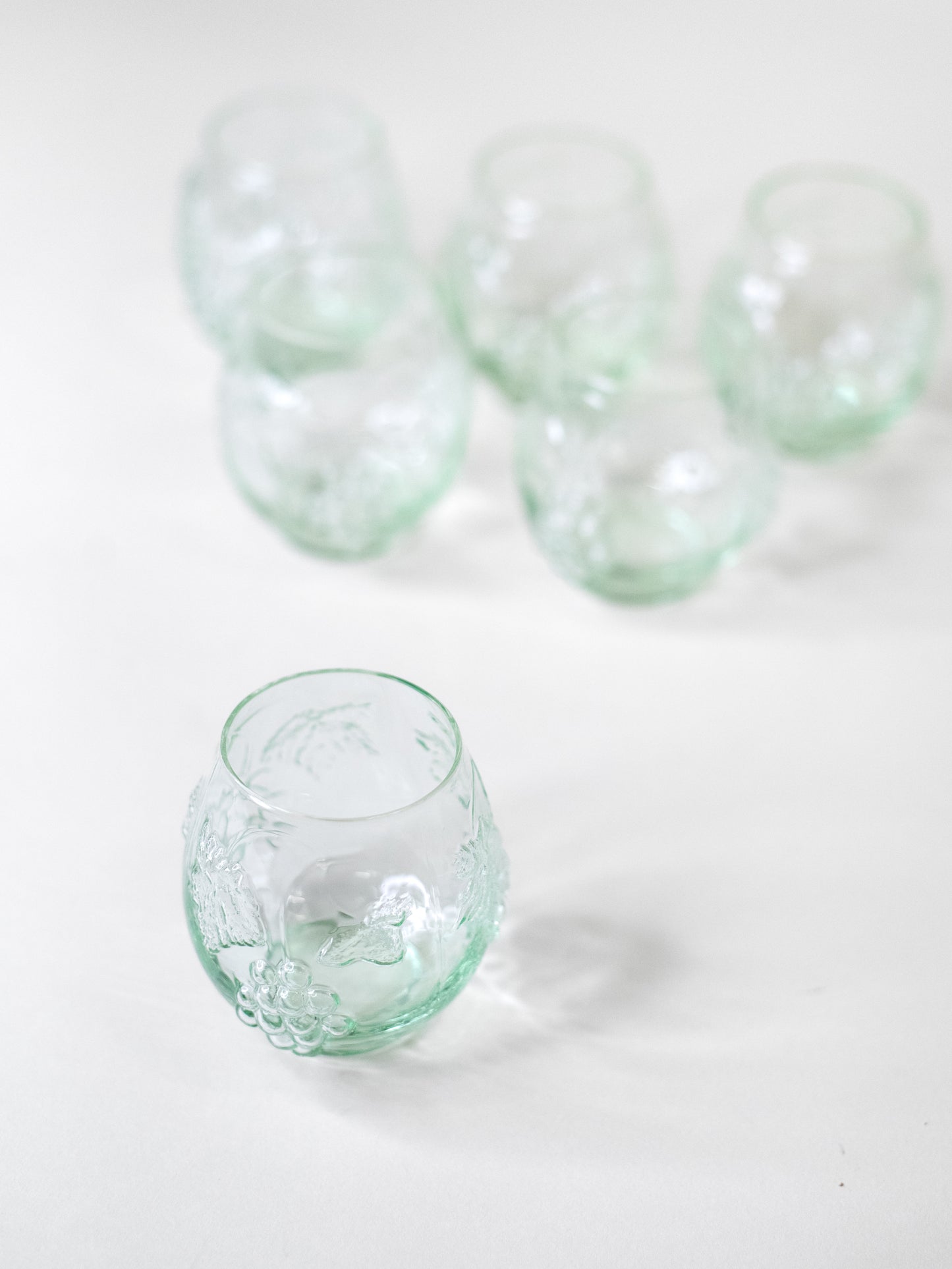 Rare Kumela Grape Glasses – Finland 1960s - Set of Six
