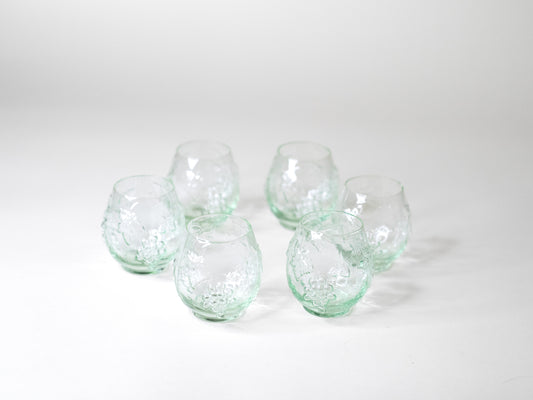Rare Kumela Grape Glasses – Finland 1960s - Set of Six