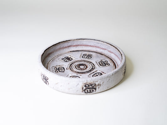 Vintage Brutalist Bowl by Henri Keramik - Denmark, 1960s
