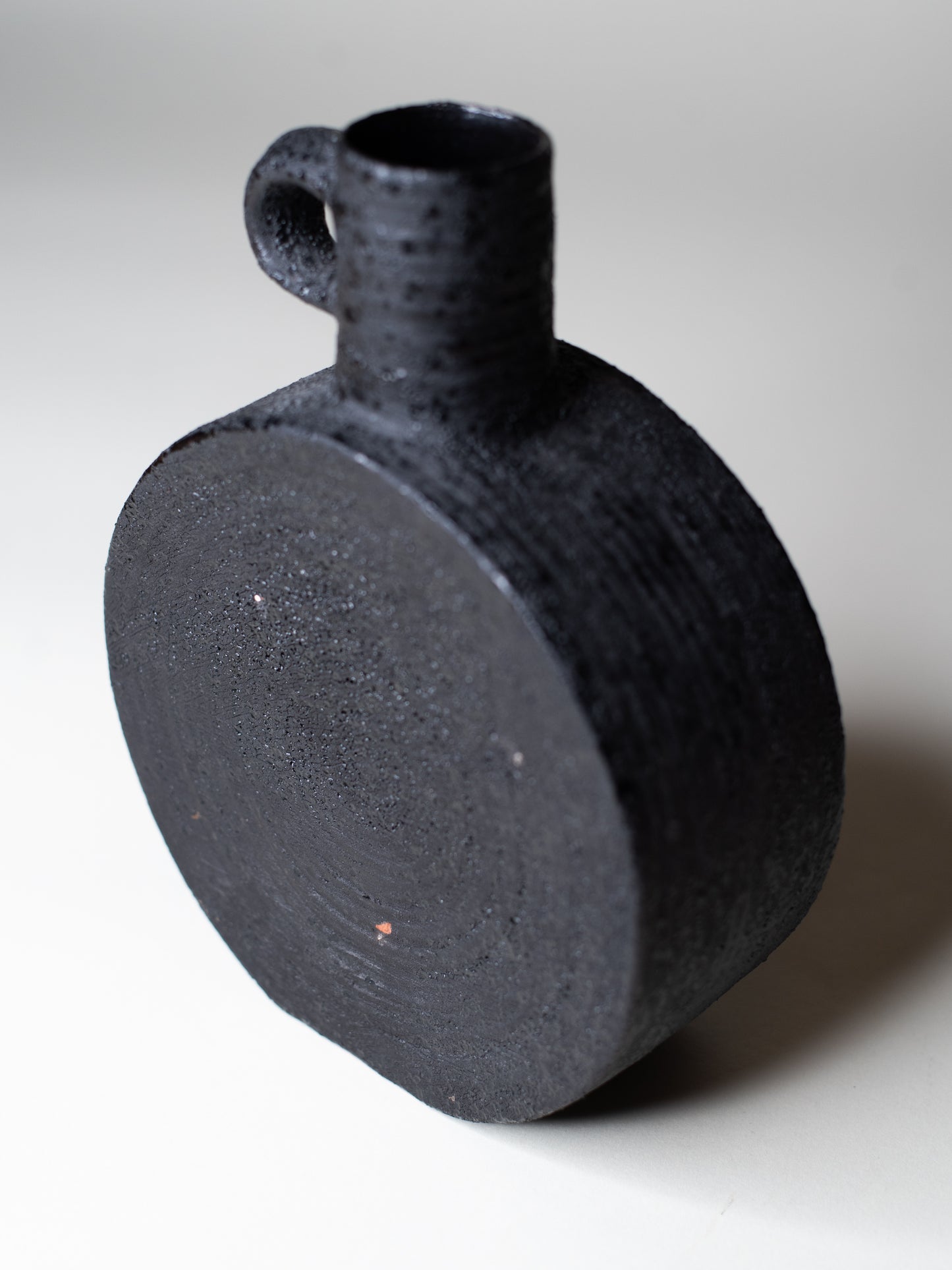 Kupittaan Savi Ceramic Bottle by Okki Laine - Finland, 1960s