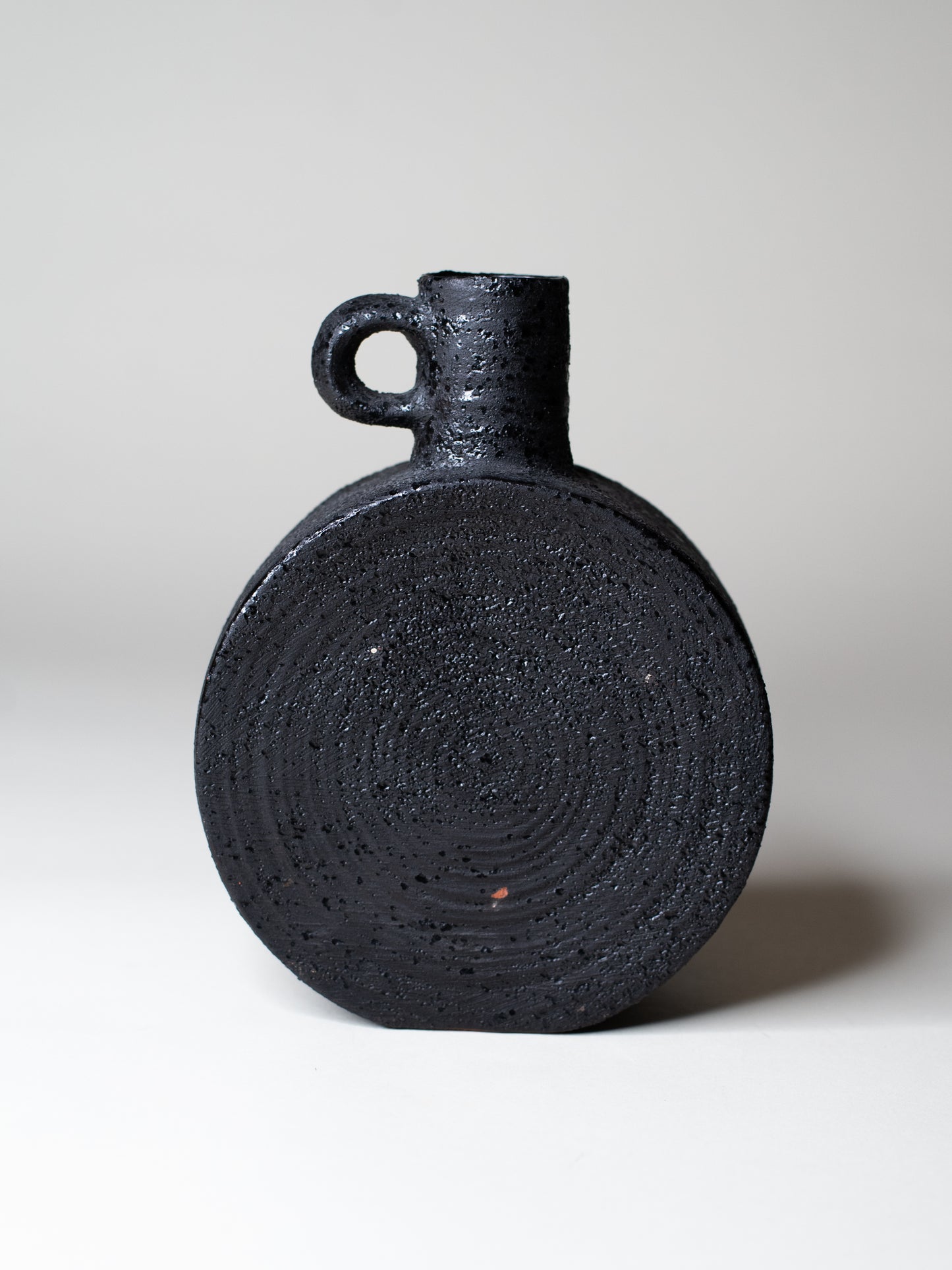 Kupittaan Savi Ceramic Bottle by Okki Laine - Finland, 1960s