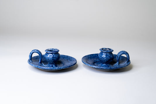 Pair of Candle Holders by Nummi - Finland, 1980s