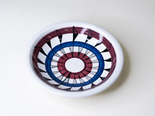 Arabia Hand-Painted Decorative Dish - Finland, 1960s