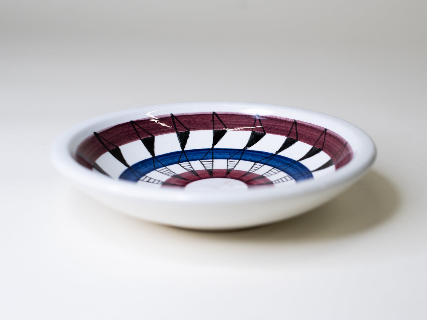 Arabia Hand-Painted Decorative Dish - Finland, 1960s
