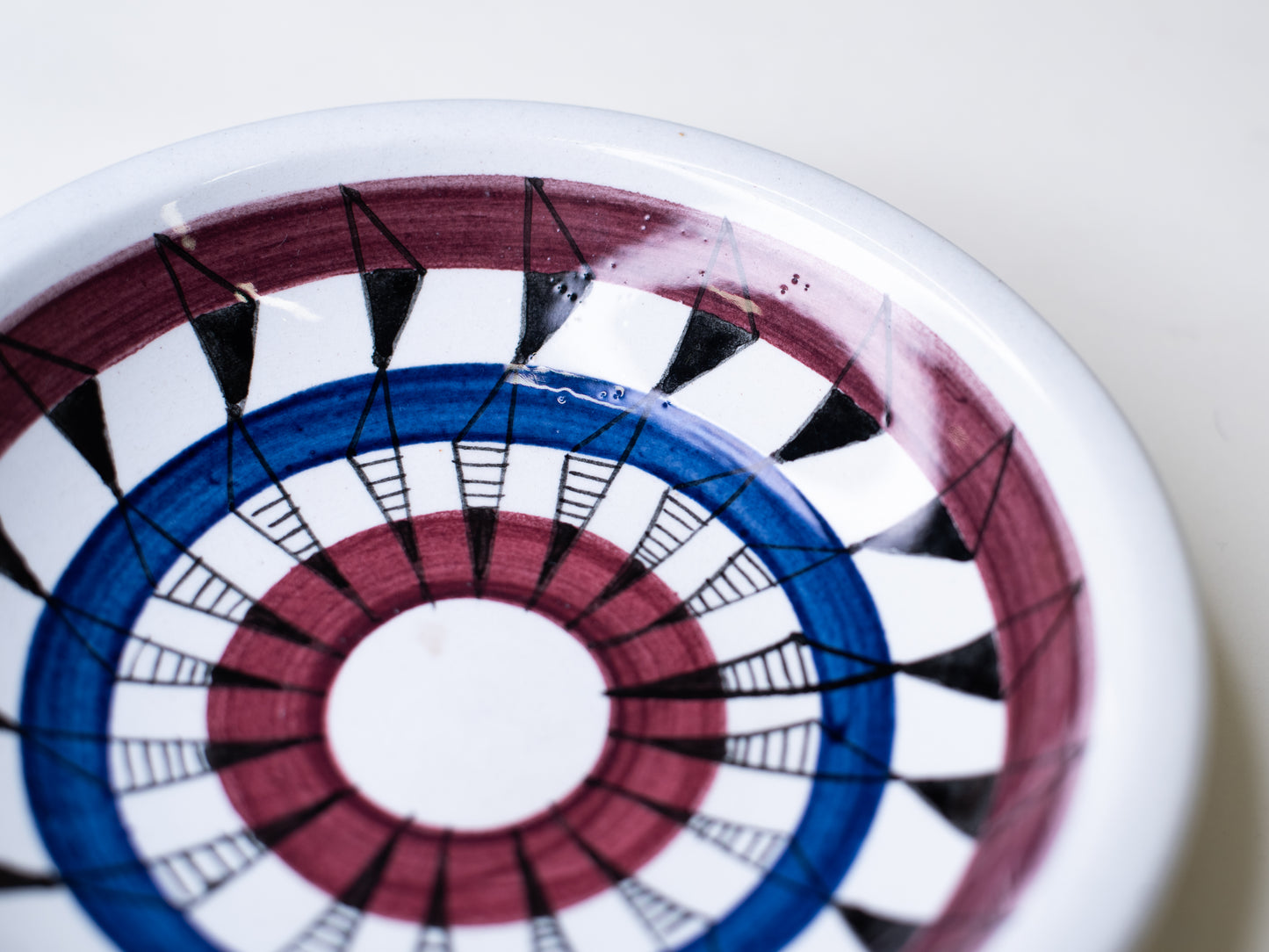 Arabia Hand-Painted Decorative Dish - Finland, 1960s