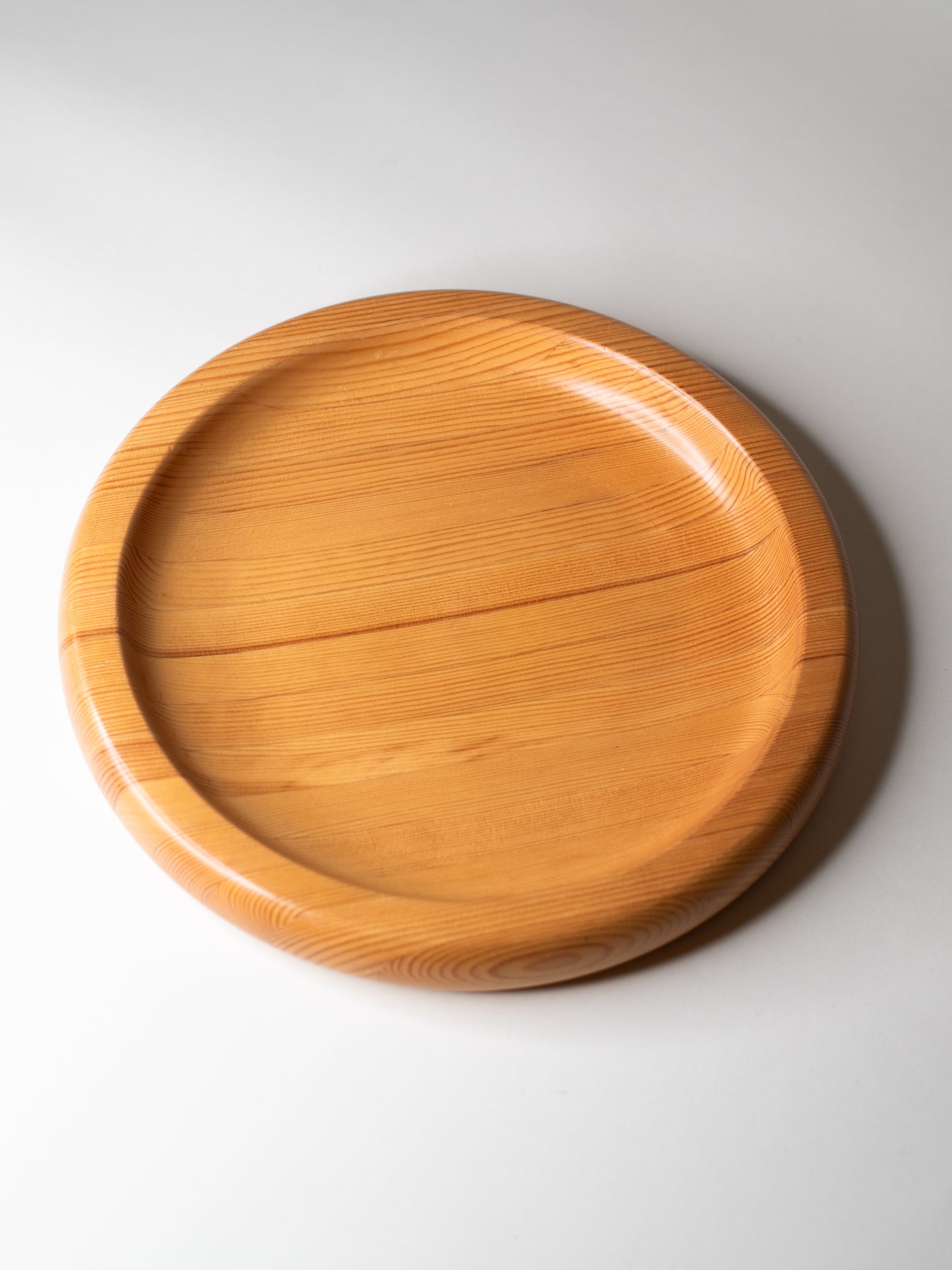 Large Finnish Design-Era Pine Tray, 1970s