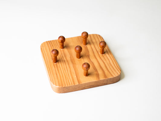 Vintage Aarikka Pine Jewelry Holder – Finland, 1970s