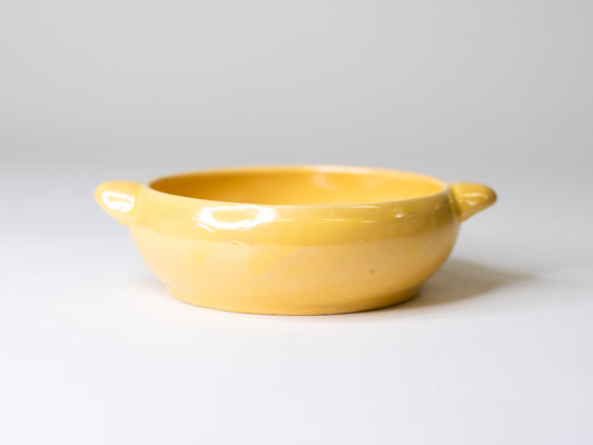 Vintage Modernist Ceramic Bowl with Twin Handles - Kupittaan savi - Finland, Mid-Century