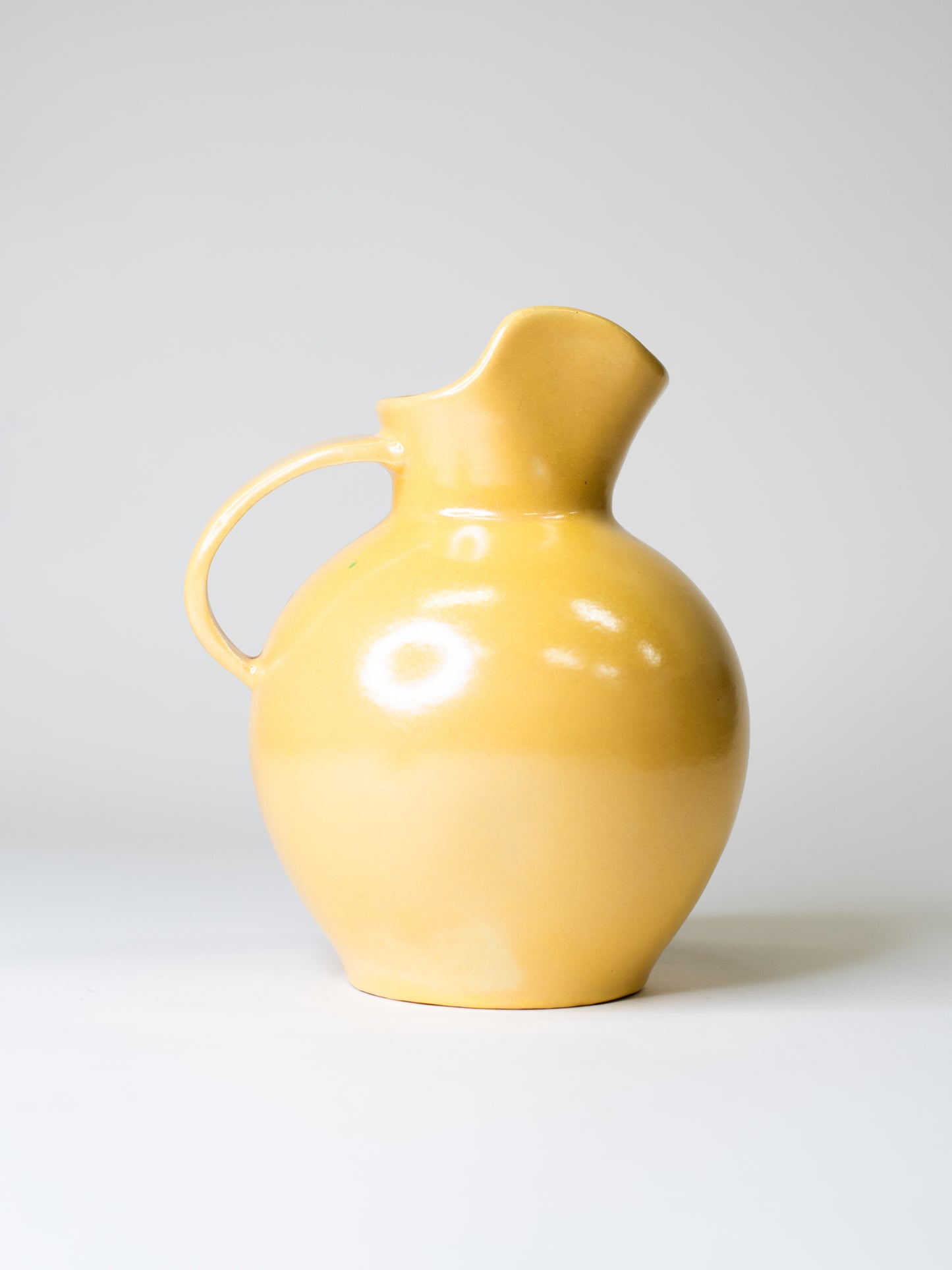 Vintage Modernist Ceramic Jug by Kupittaan savi - Finland, Mid-Century