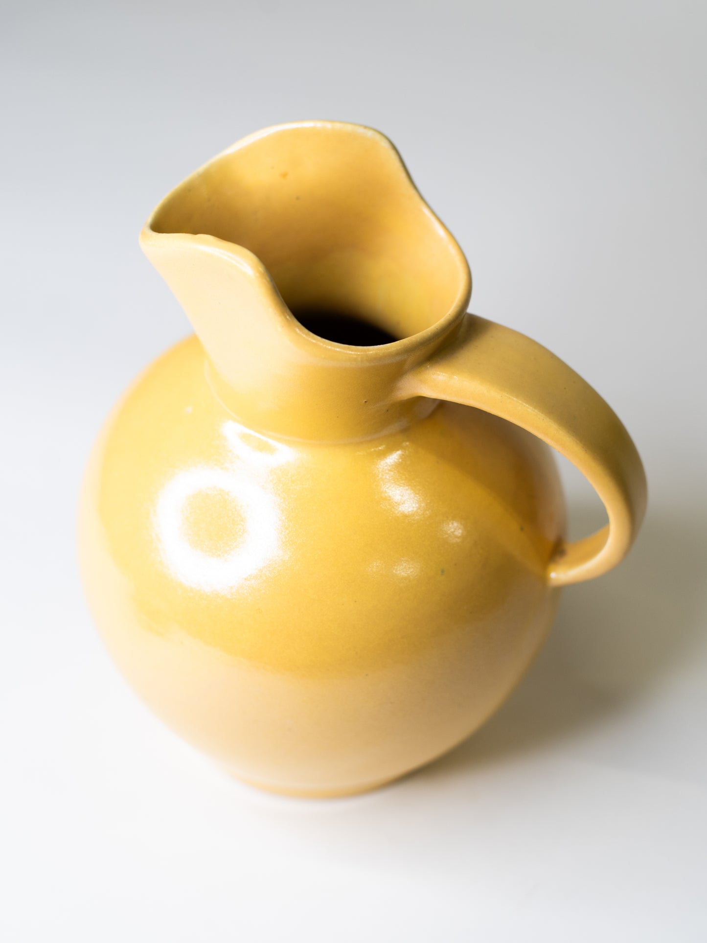Vintage Modernist Ceramic Jug by Kupittaan savi - Finland, Mid-Century