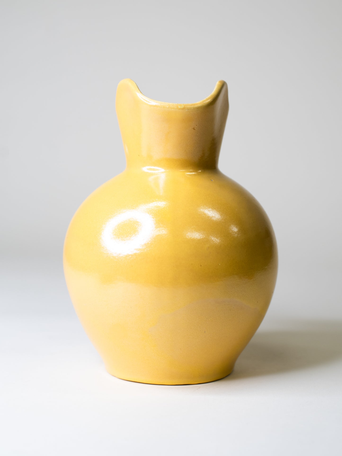 Vintage Modernist Ceramic Jug by Kupittaan savi - Finland, Mid-Century